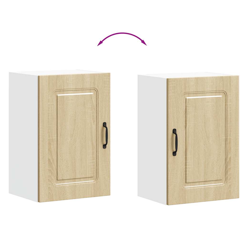 køkkenvægskab Kalmar konstrueret træ sonoma-eg