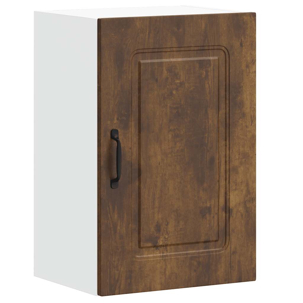 køkkenvægskab Kalmar konstrueret træ røget egetræsfarve