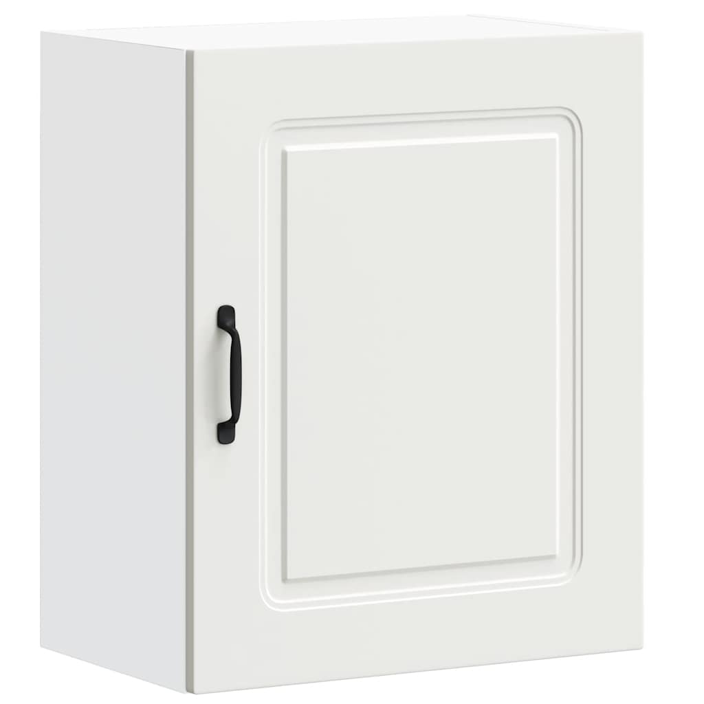 vægskabe til køkken 2 stk. Kalmar konstrueret træ hvid