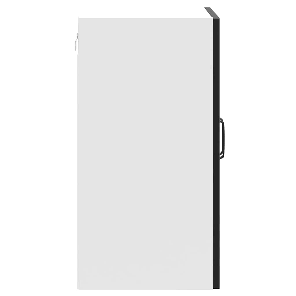 køkkenvægskab Kalmar konstrueret træ sort