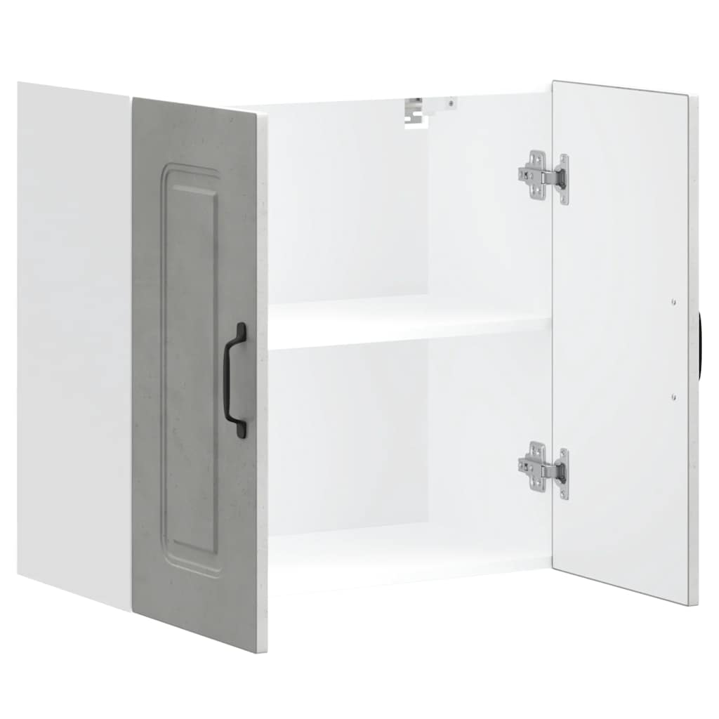 køkkenvægskab Kalmar konstrueret konstrueret træ beton grå