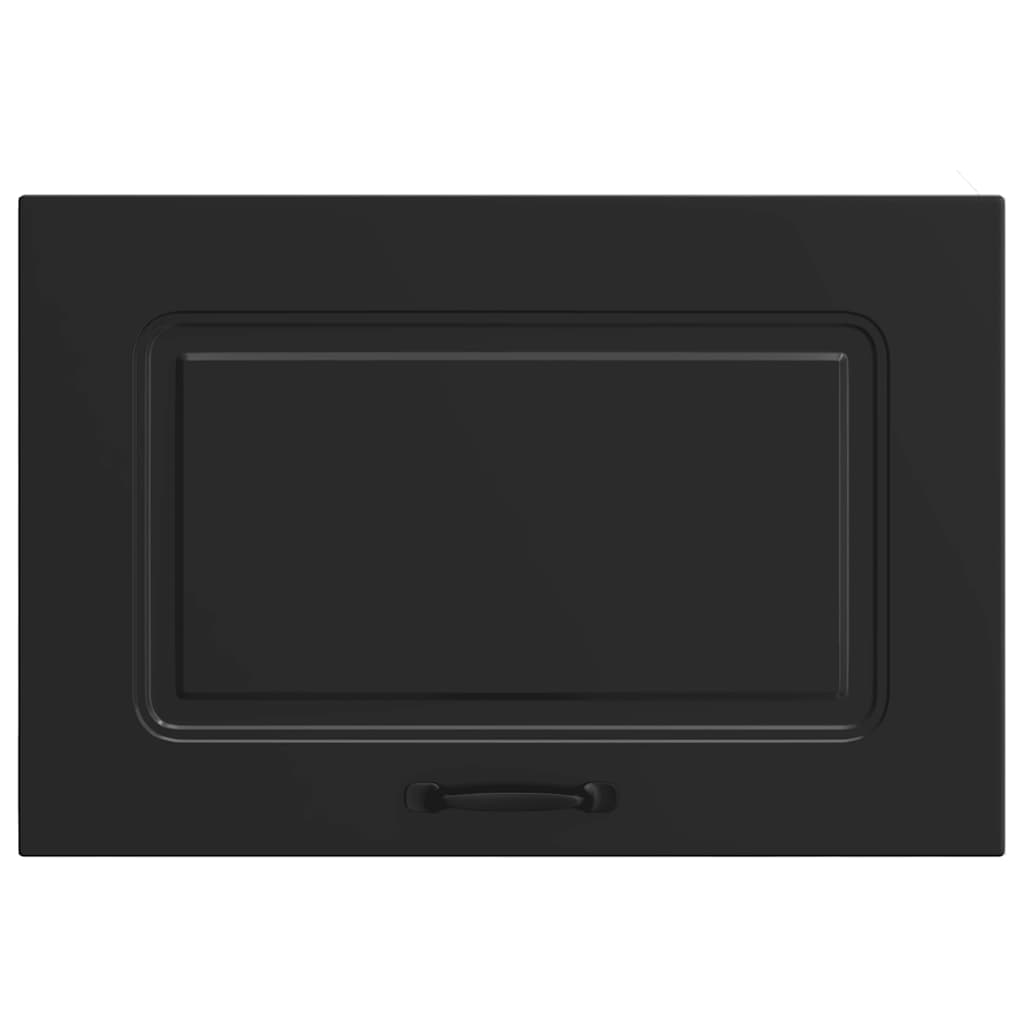 køkkenvægskab Kalmar konstrueret træ sort