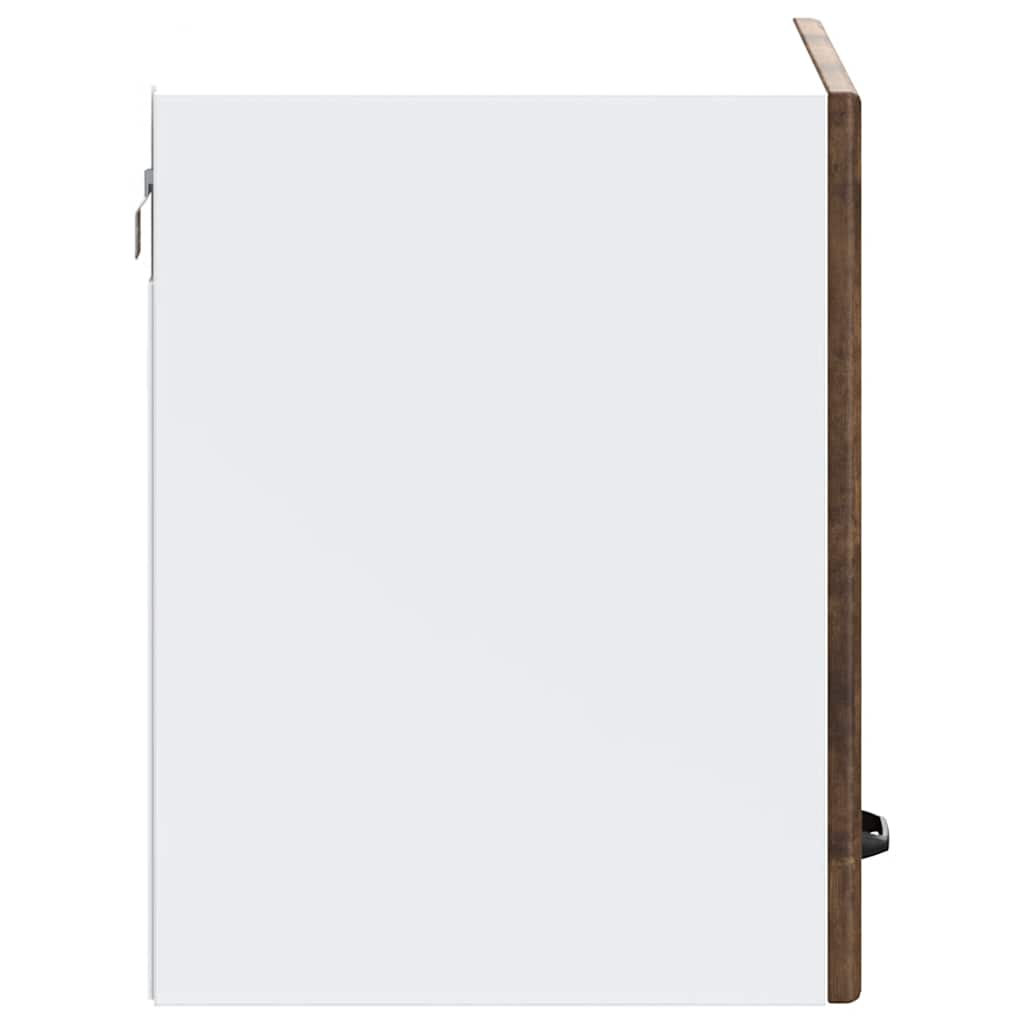 køkkenvægskab Kalmar konstrueret træ røget egetræsfarve