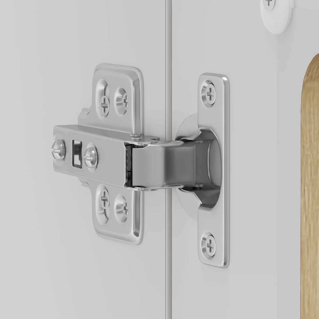 køkkenvægskab med vitrinelåge "Kalmar" Sonoma eg konstrueret træ