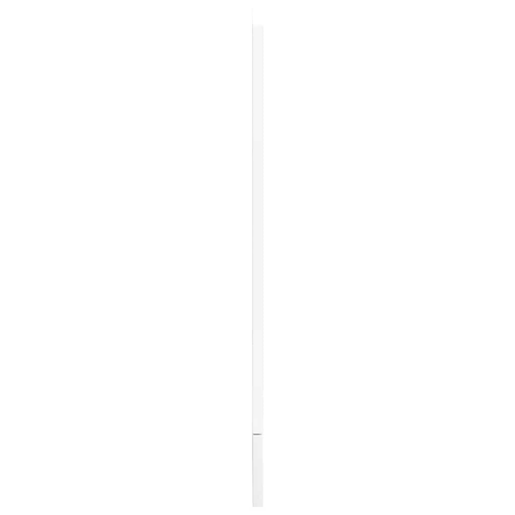 låge til opvaskemaskine Kalmar 45x1,5x57cm konstrueret træ hvid