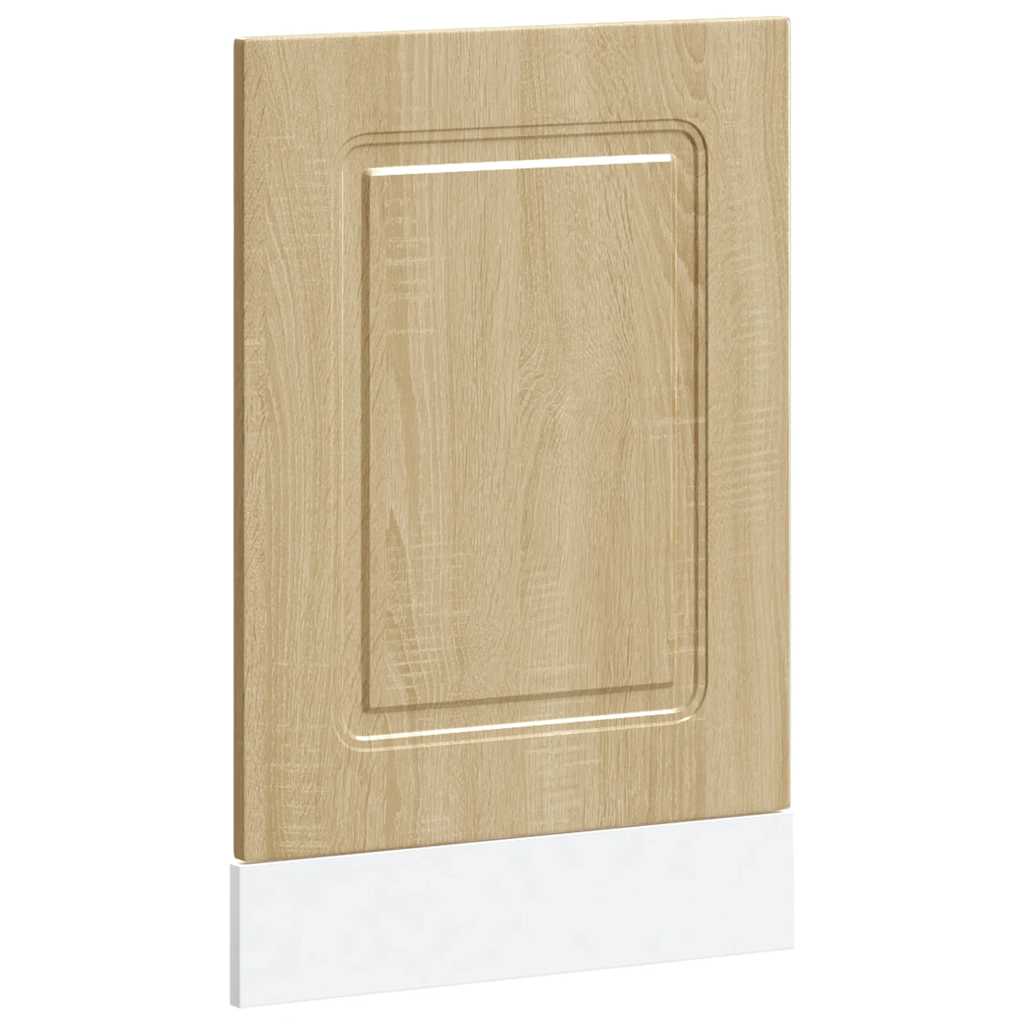 låge til opvaskemaskine Kalmar 45x1,5x57 cm sonoma-eg