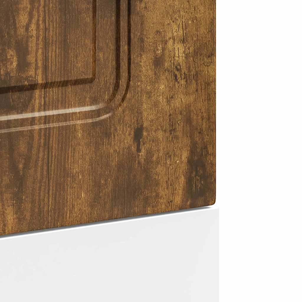 låge til opvaskemaskine Kalmar 45x1,5x57 cm røget egetræsfarve