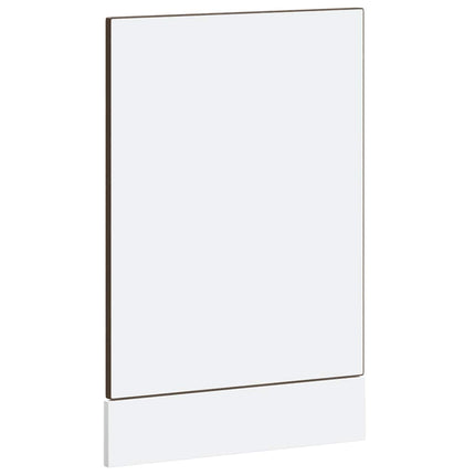 låge til opvaskemaskine Kalmar 45x1,5x57 cm brun egetræsfarve
