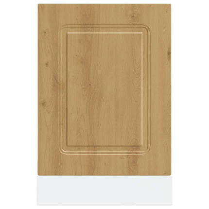 låge til opvaskemaskine Kalmar 45x1,5x57 cm egetræsfarvet