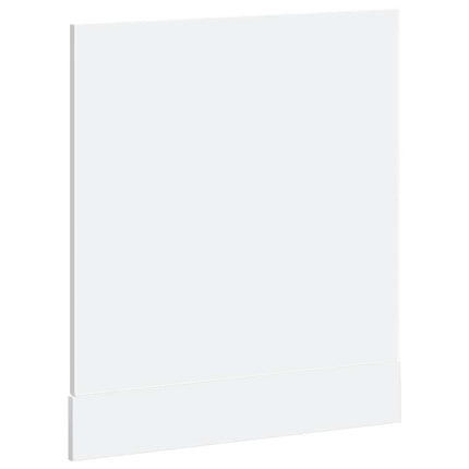 låge til opvaskemaskine Kalmar 60x1,5x57cm konstrueret træ hvid
