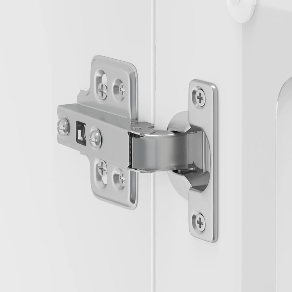 køkkenvægskab med glasdør Lucca hvid