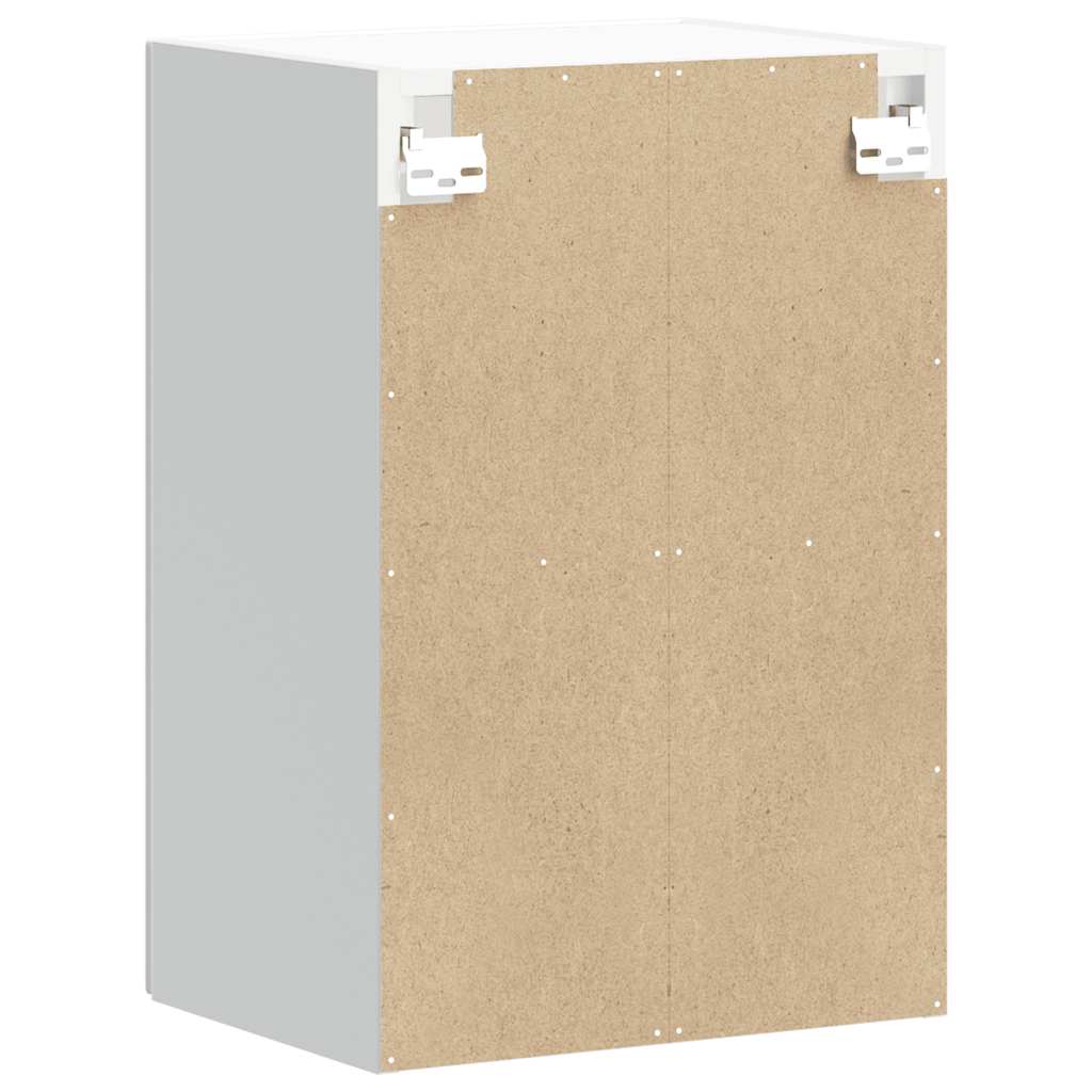 Køkkenvægskab med glasdør Lucca hvid højglans