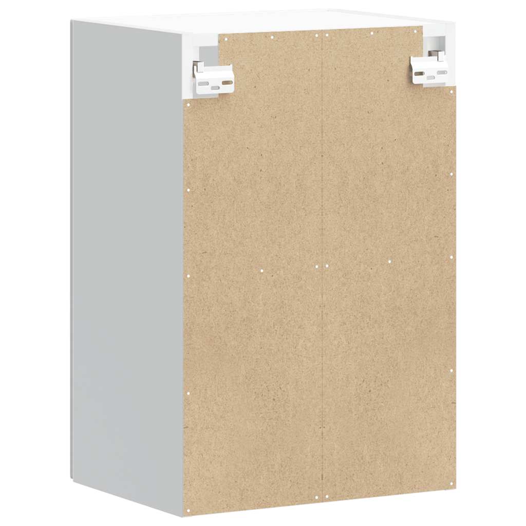 køkkenvægskab med glasdør Lucca grå sonoma-eg