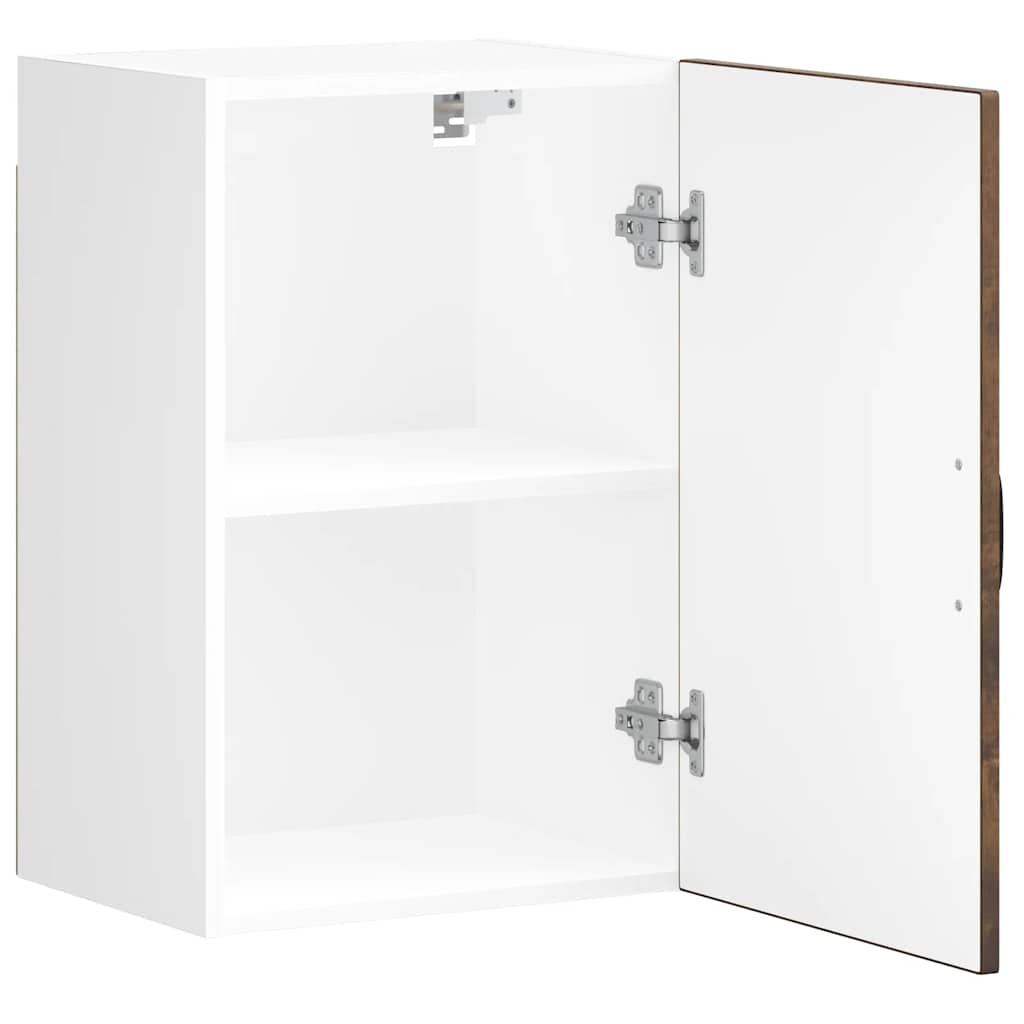 køkkenvægskab Lucca røget egetræsfarve konstrueret træ