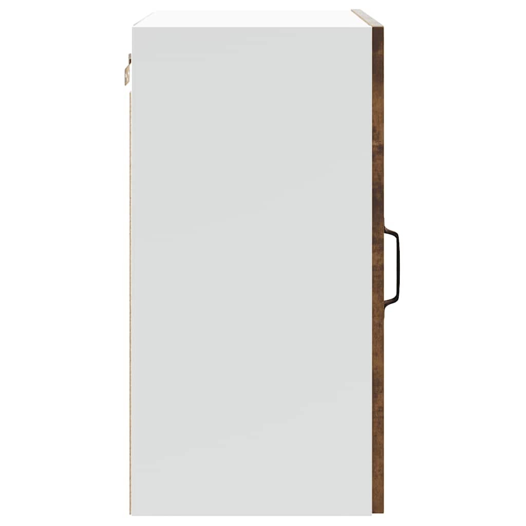 køkkenvægskab Lucca røget egetræsfarve konstrueret træ