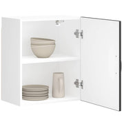 køkkenvægskab Lucca sort konstrueret træ