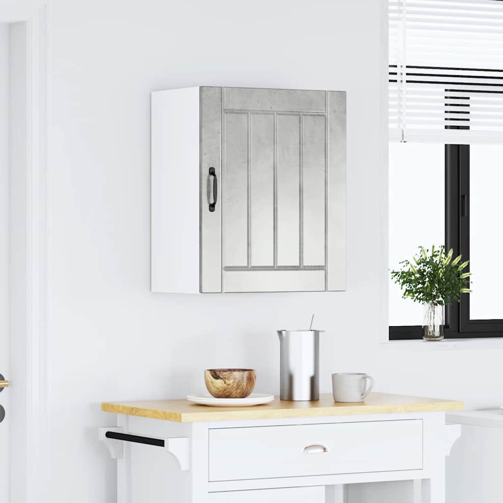 køkkenvægskab Lucca beton grå konstrueret træ