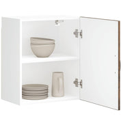 køkkenvægskab Lucca røget egetræsfarve konstrueret træ