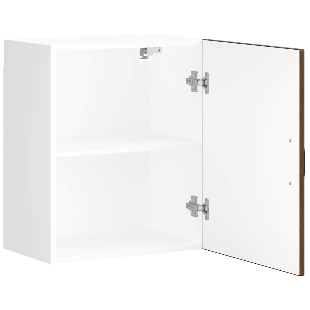 køkkenvægskab Lucca brun egetræsfarve konstrueret træ