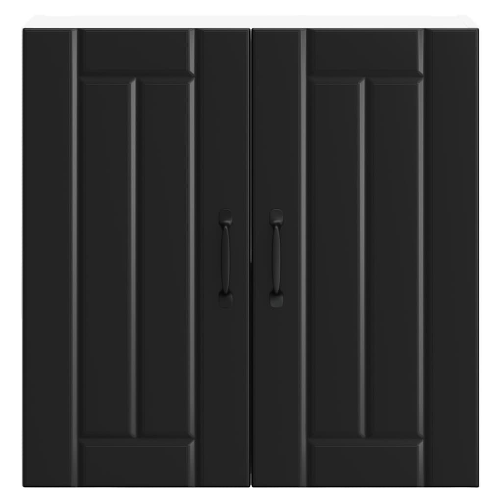 køkkenvægskab Lucca sort konstrueret træ