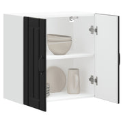 køkkenvægskab Lucca sort konstrueret træ