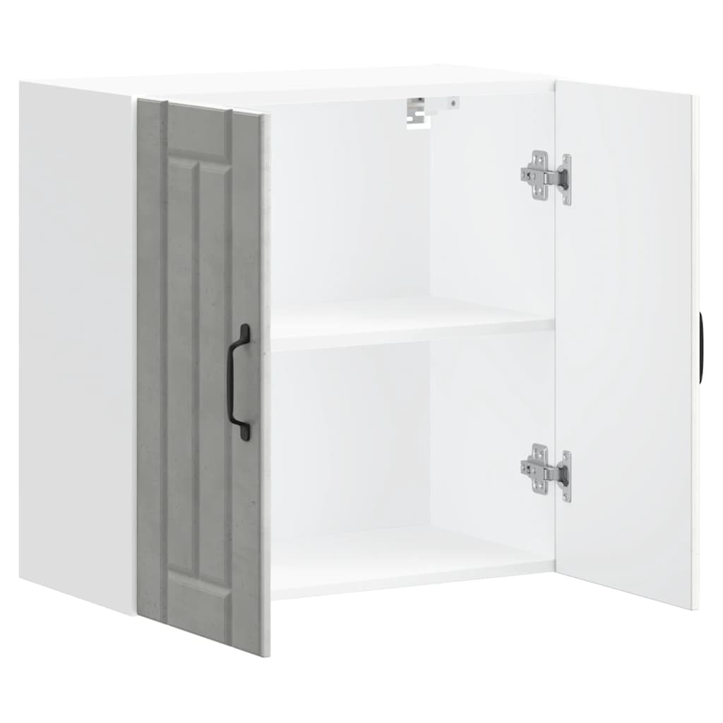 køkkenvægskab Lucca beton grå konstrueret træ