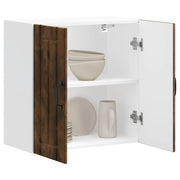 køkkenvægskab Lucca røget egetræsfarve konstrueret træ