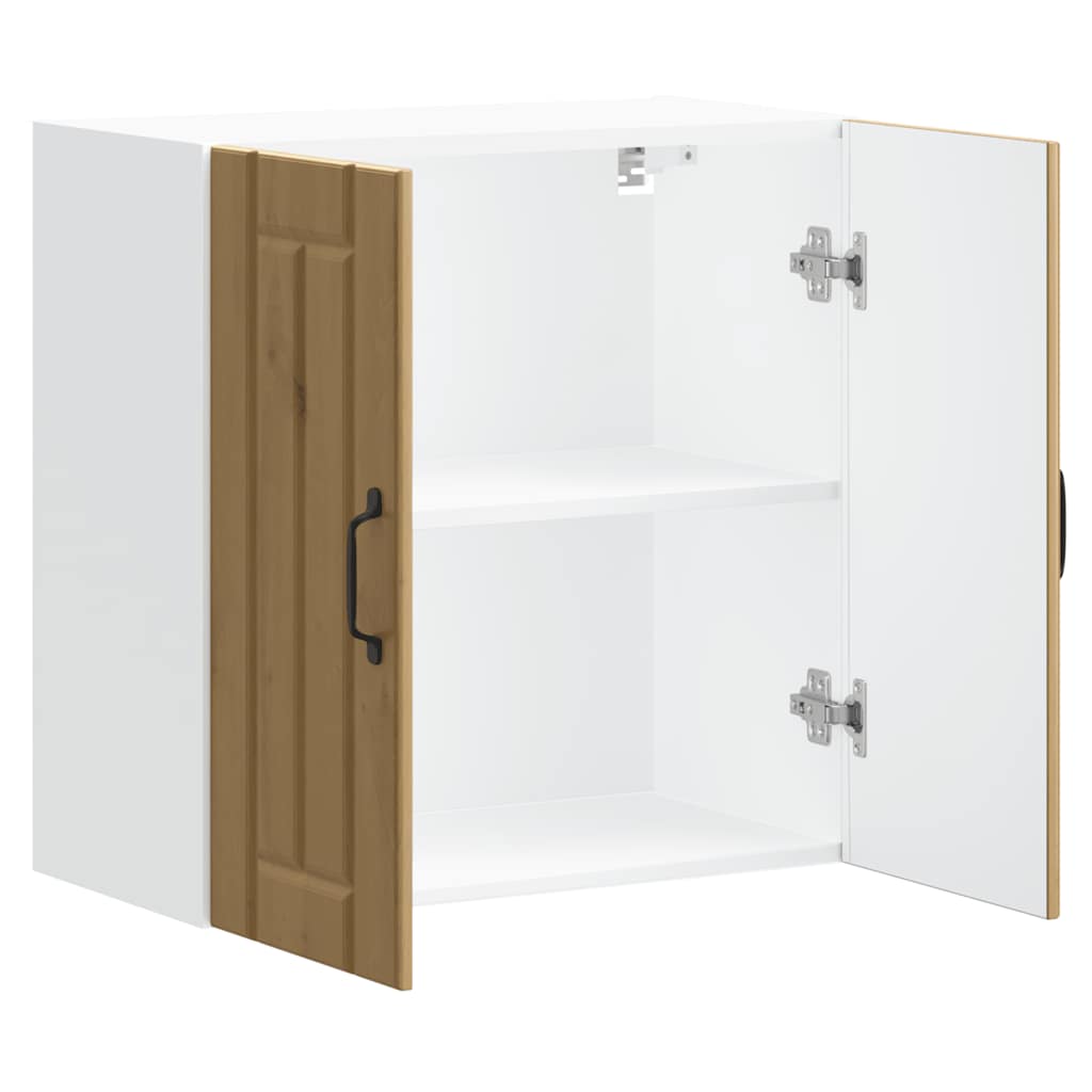 køkkenvægskab Lucca kunsteg konstrueret træ