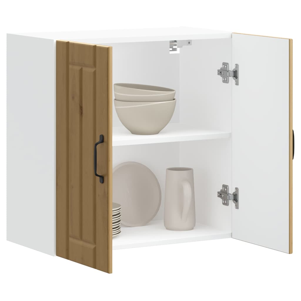 køkkenvægskab Lucca kunsteg konstrueret træ