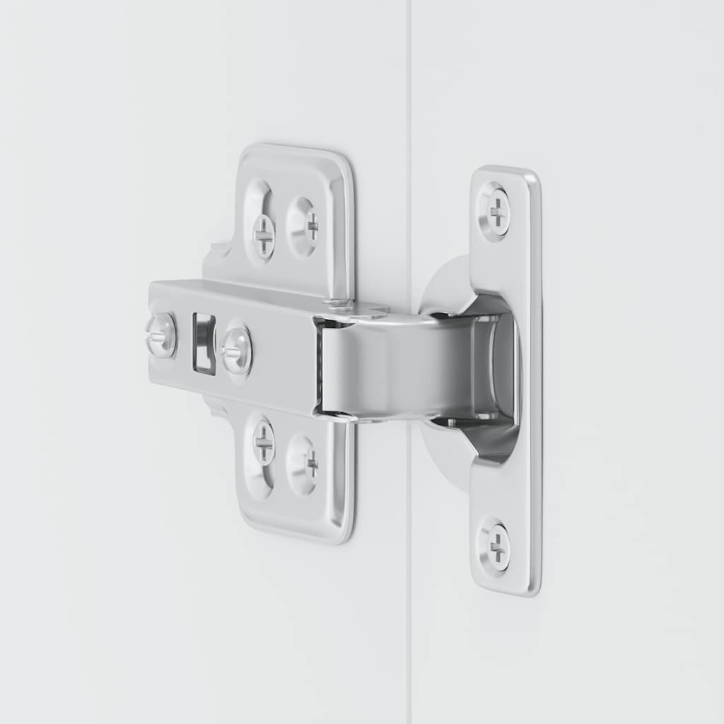 køkkenvægskab Lucca hvid højglans konstrueret træ