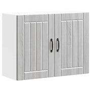 køkkenvægskab Lucca grå sonoma konstrueret træ