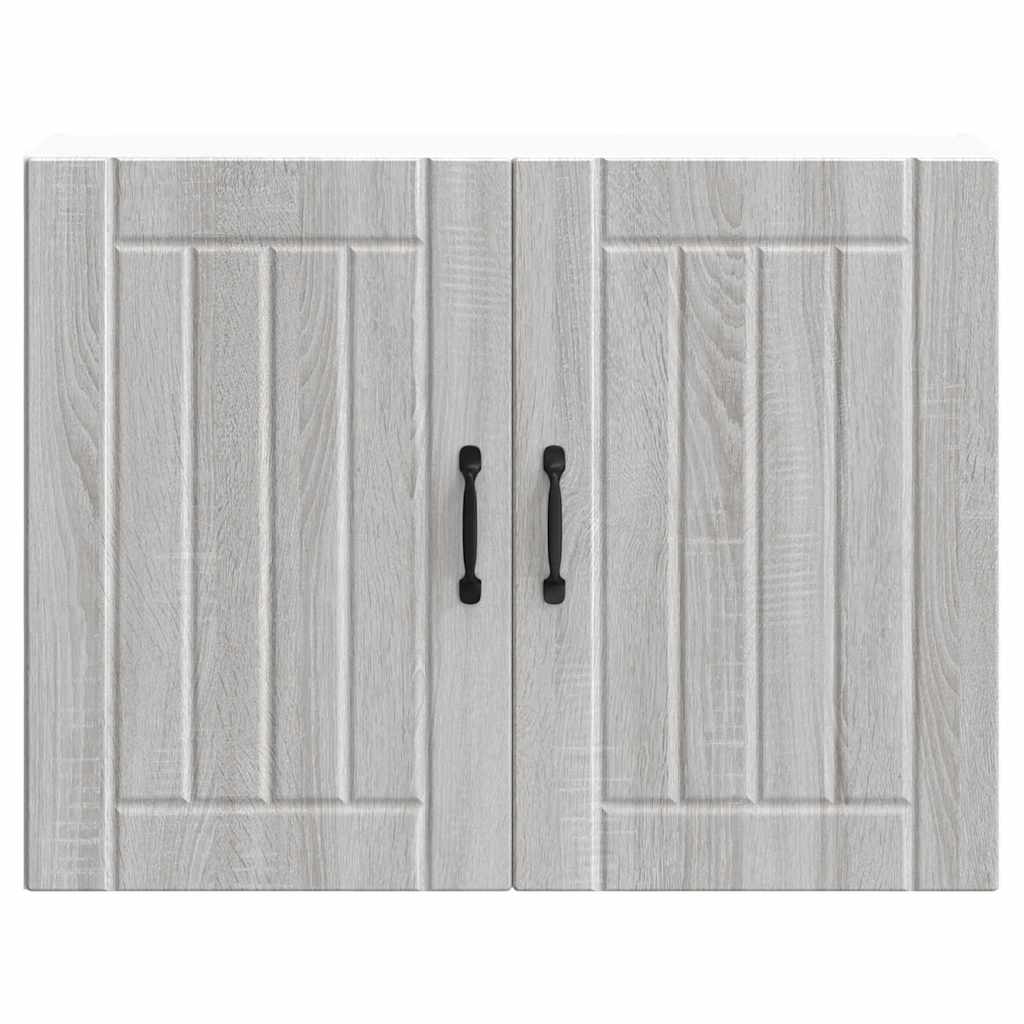 køkkenvægskab Lucca grå sonoma konstrueret træ