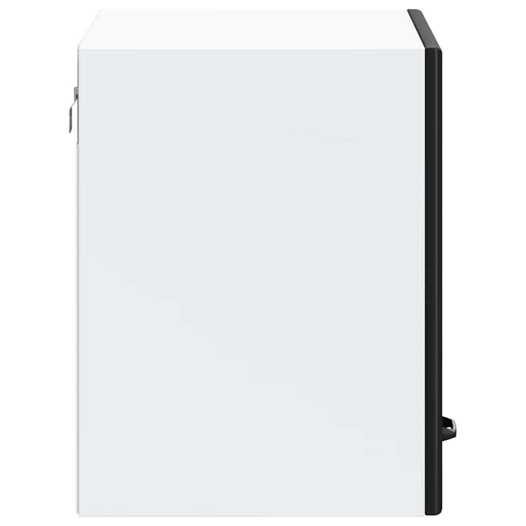 køkkenvægskab Lucca sort konstrueret træ