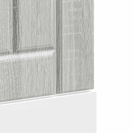 opvaskemaskinepanel Lucca konstrueret træ grå sonoma