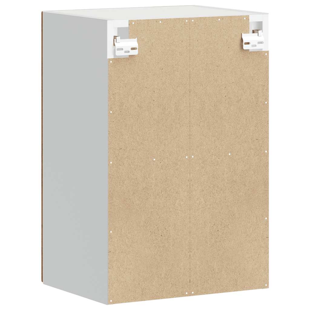 Køkkenvægskab med glasdør Porto antikt træ