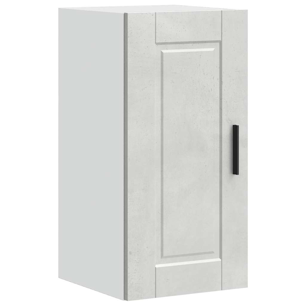 køkkenvægskab Porto konstrueret træ beton grå