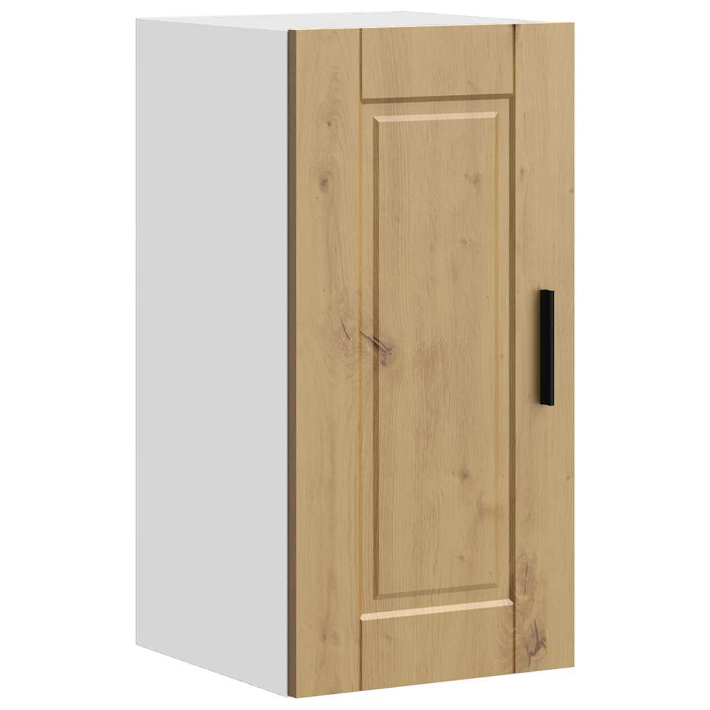 køkkenvægskab Porto konstrueret træ egetræ