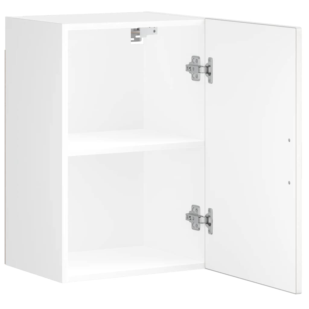 Køkkenvægskab Porto konstrueret træ hvid