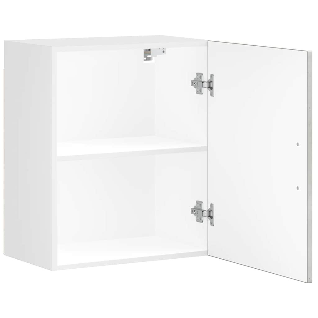 køkkenoverskabe 2 stk. Porto konstrueret træ beton grå