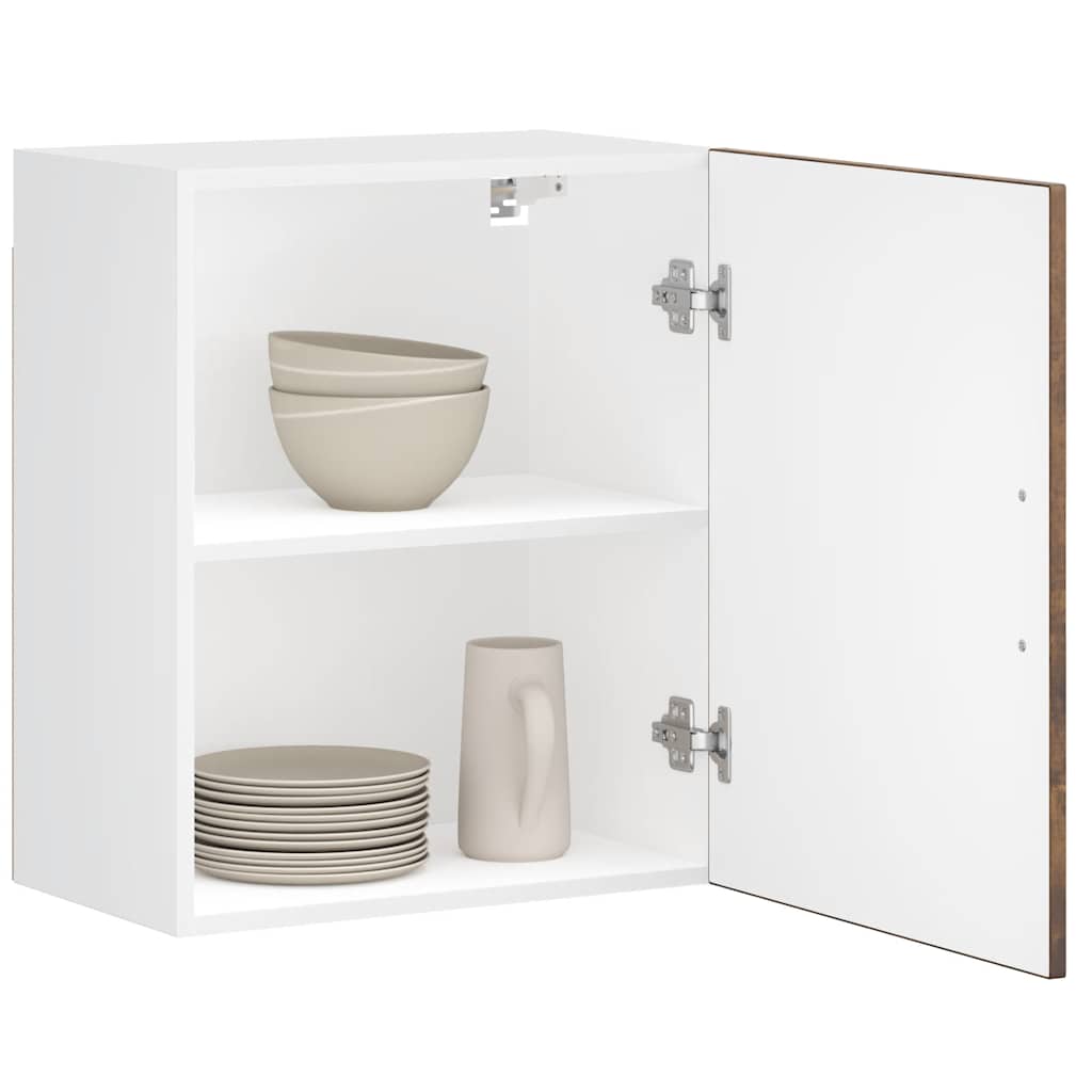 køkkenvægskab Porto konstrueret træ røget egetræsfarve