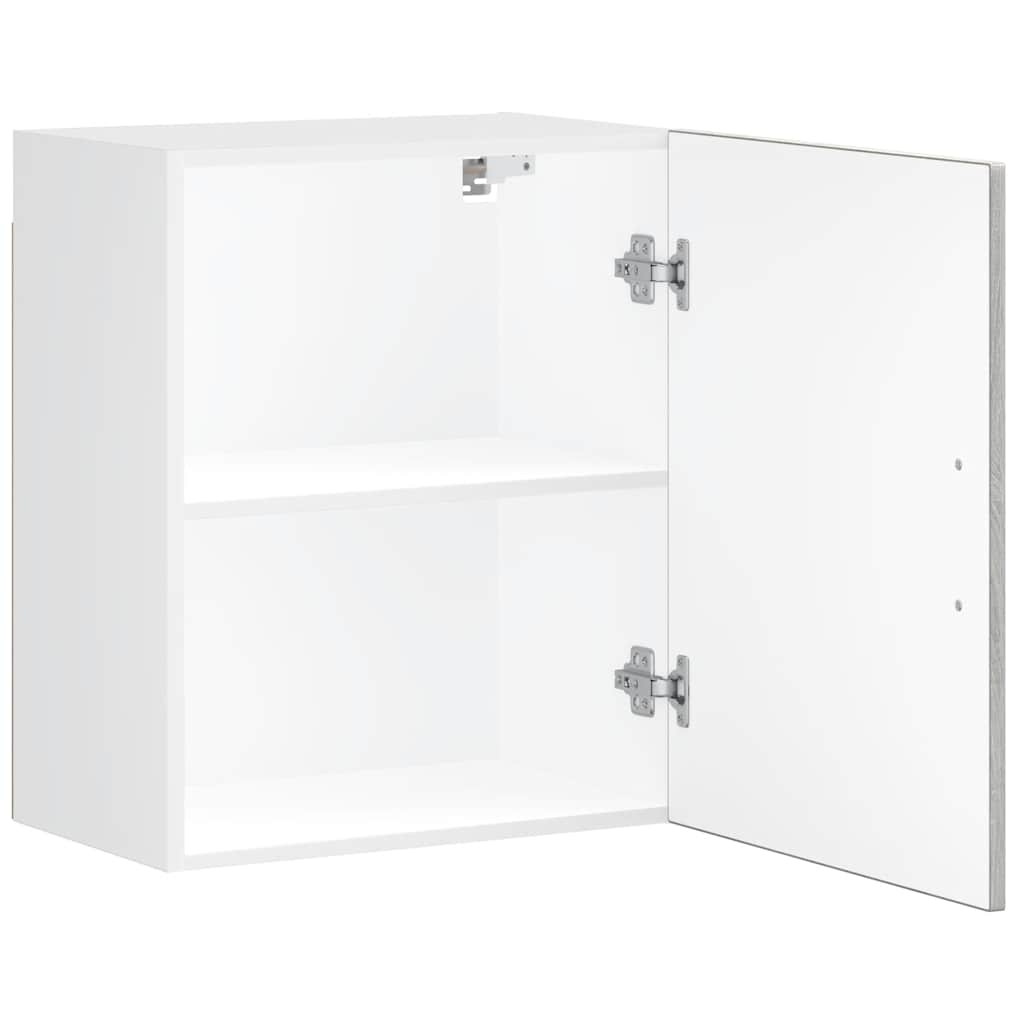 køkkenvægskab Porto konstrueret træ grå sonoma