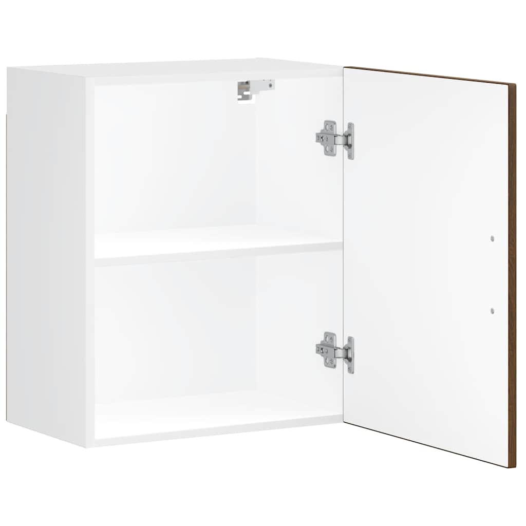 køkkenvægskab Porto konstrueret træ brun egetræsfarve