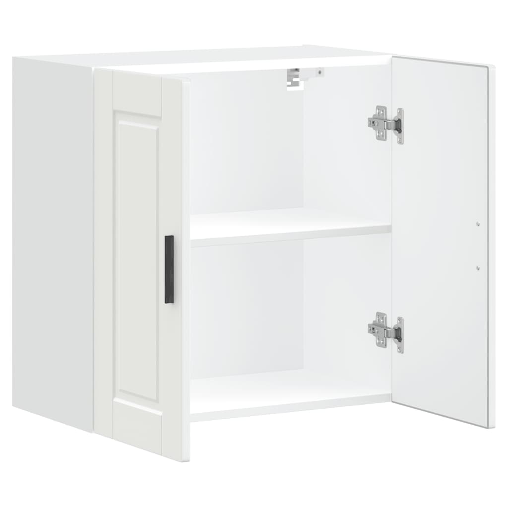 Køkkenvægskab Porto konstrueret træ hvid