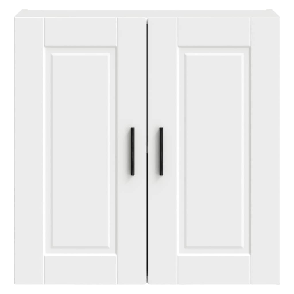 Køkkenvægskab Porto konstrueret træ hvid