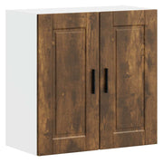 køkkenvægskab Porto konstrueret træ røget egetræsfarve