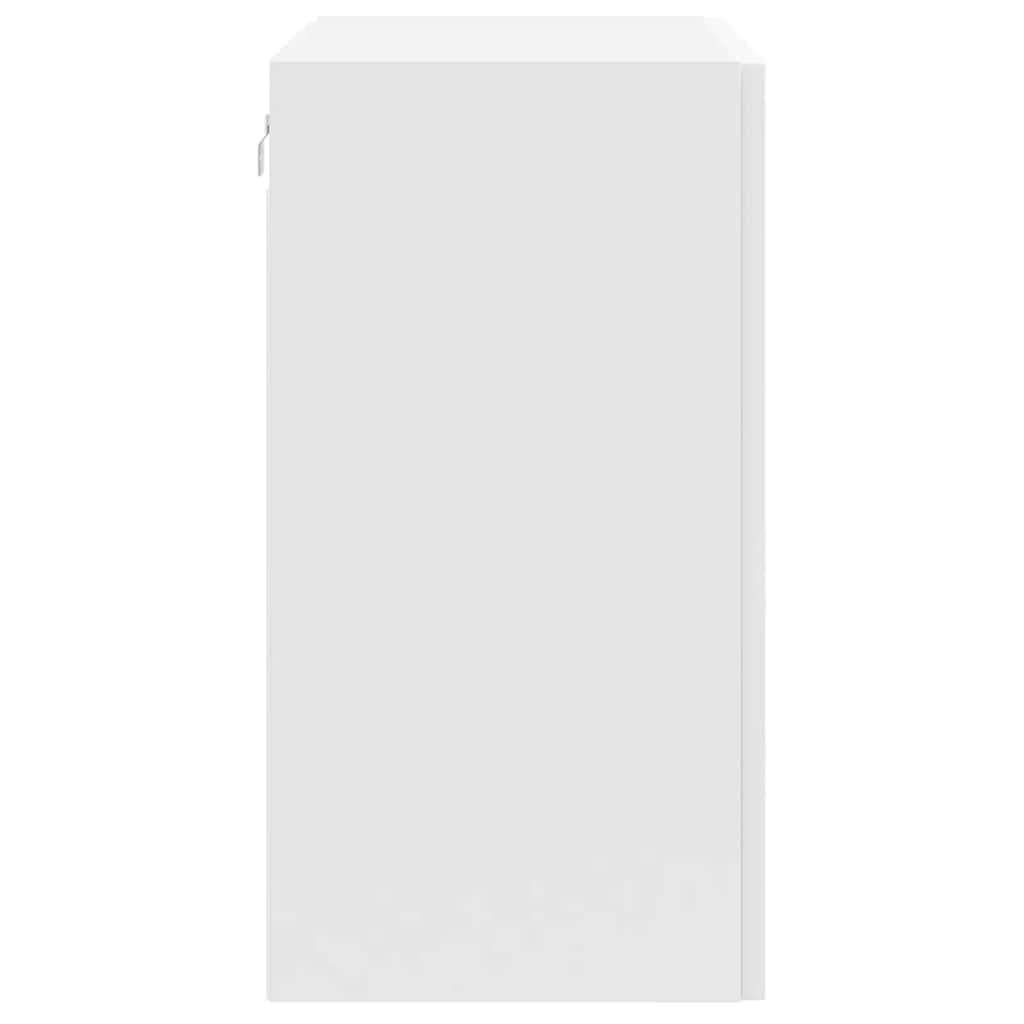 køkkenvægskab Porto konstrueret træ hvid højglans