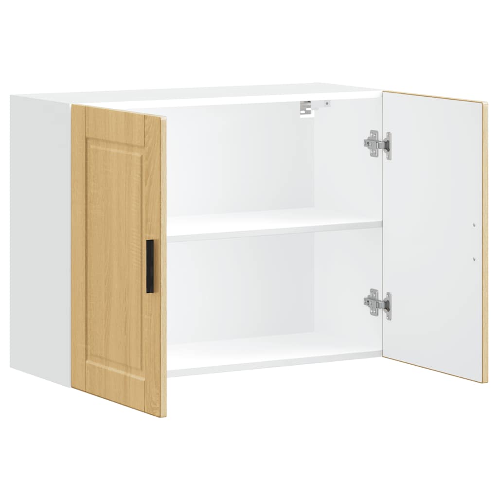 Køkkenvægskab Porto konstrueret træ sonoma-eg