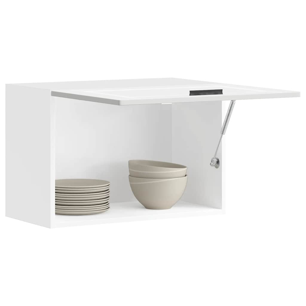 Køkkenvægskab Porto konstrueret træ hvid