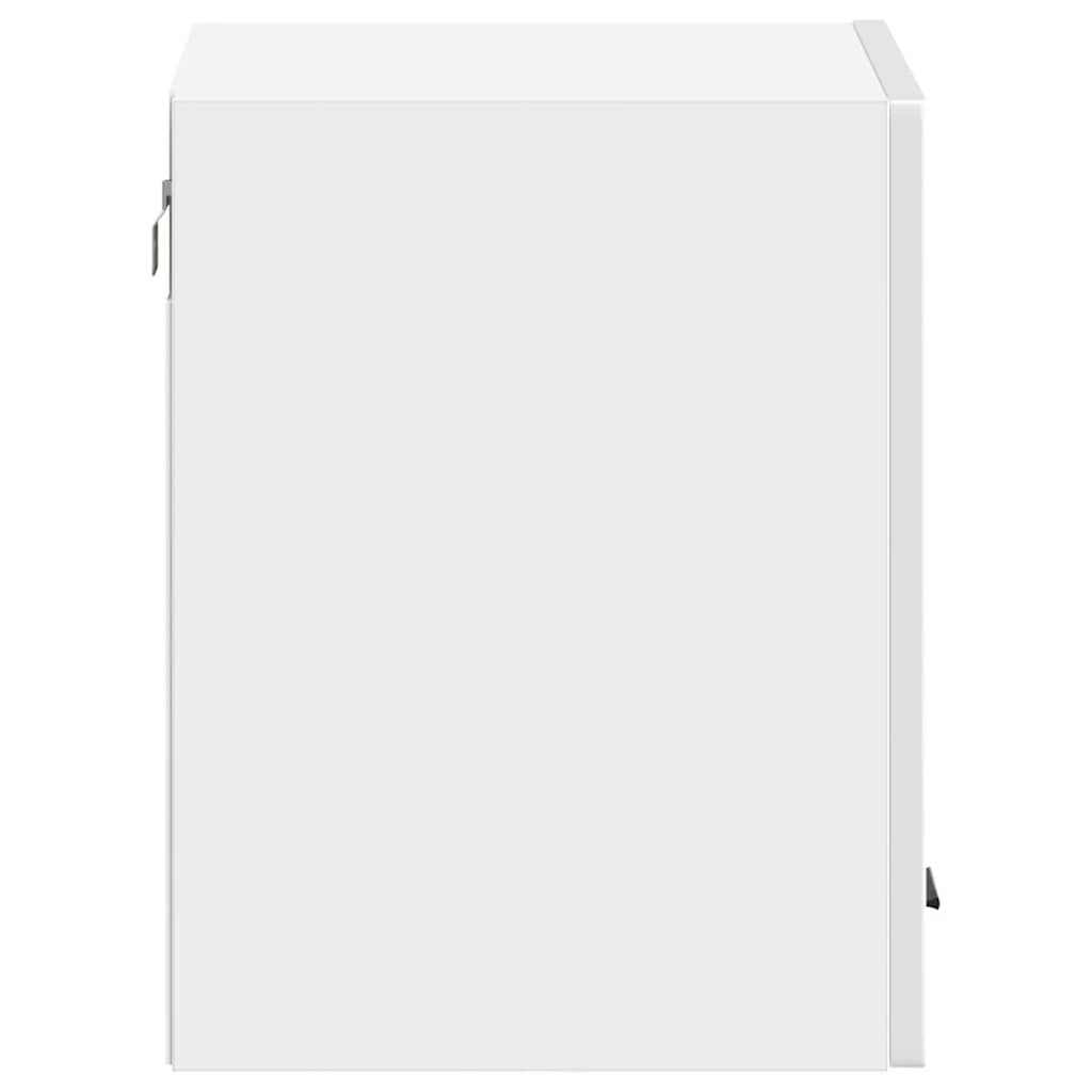 køkkenvægskab Porto konstrueret træ hvid højglans