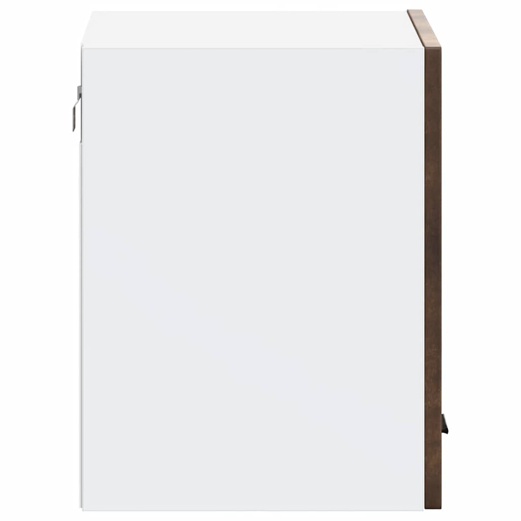 køkkenvægskab Porto konstrueret træ røget egetræsfarve